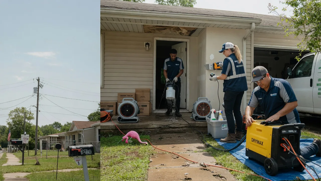 Storm Damage Water Removal in Lewistown, MO near me